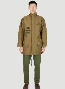 Quilted Patch Coat