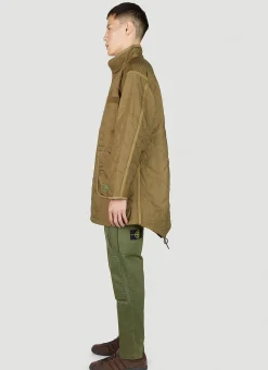Quilted Patch Coat