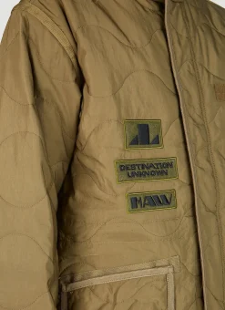 Quilted Patch Coat