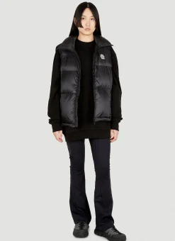 Raised Stitching Flared Track Pants