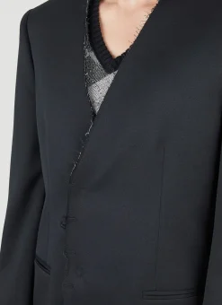 Raw Edge Blazer