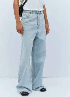 Raw Hem Jeans