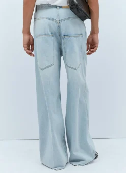 Raw Hem Jeans