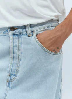 Raw Hem Jeans