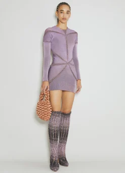 Ray Knit Mini Dress