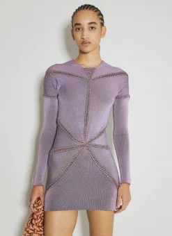 Ray Knit Mini Dress