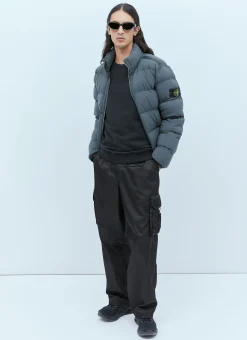 Real Down Compass Patch Coat