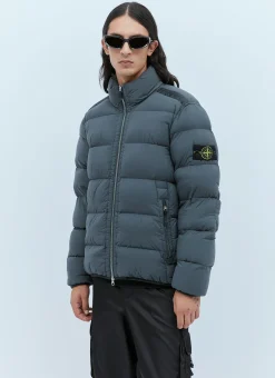 Real Down Compass Patch Coat
