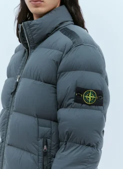 Real Down Compass Patch Coat