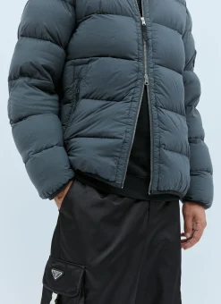 Real Down Compass Patch Coat