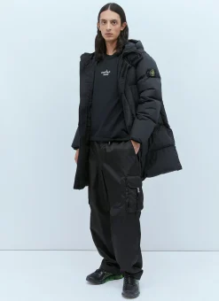 Real Down Compass Patch Coat