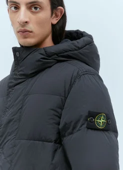 Real Down Compass Patch Coat