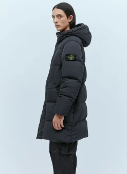 Real Down Compass Patch Coat