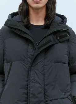 Real Down Compass Patch Coat
