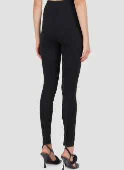Rear Zip Leggings