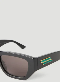 Rectangular Frame Sunglasses