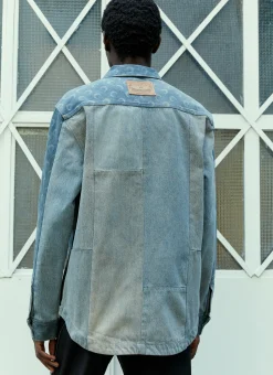Regenerated Moon Denim Overshirt