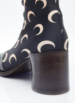 Regenerated Moon Jersey Ankle Boots