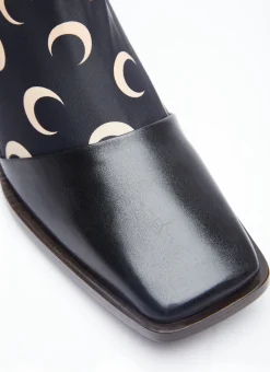 Regenerated Moon Jersey Ankle Boots