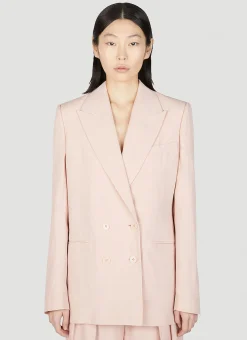 Relaxed Double Breasted Blazer