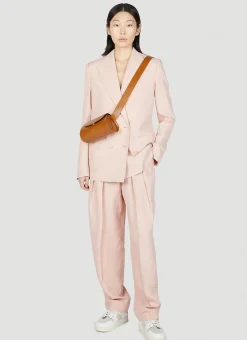 Relaxed Double Breasted Blazer