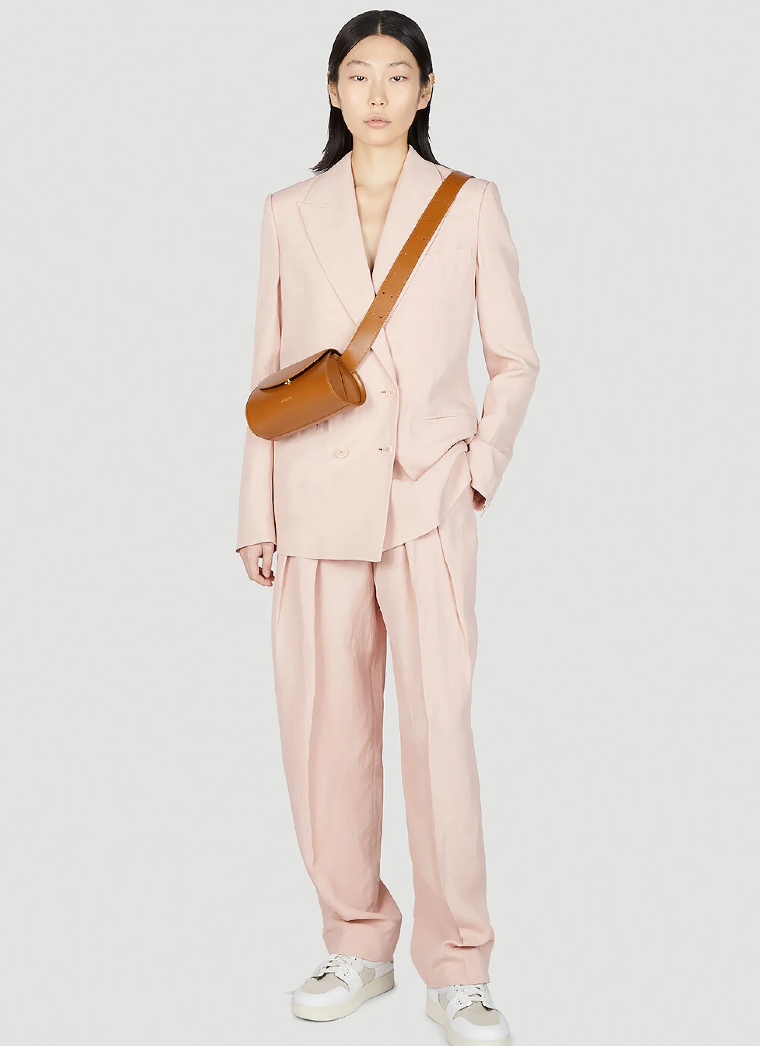 Relaxed Double Breasted Blazer