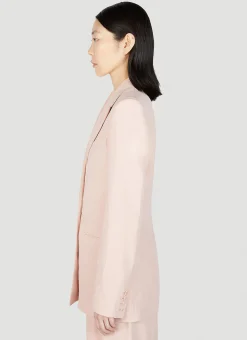 Relaxed Double Breasted Blazer