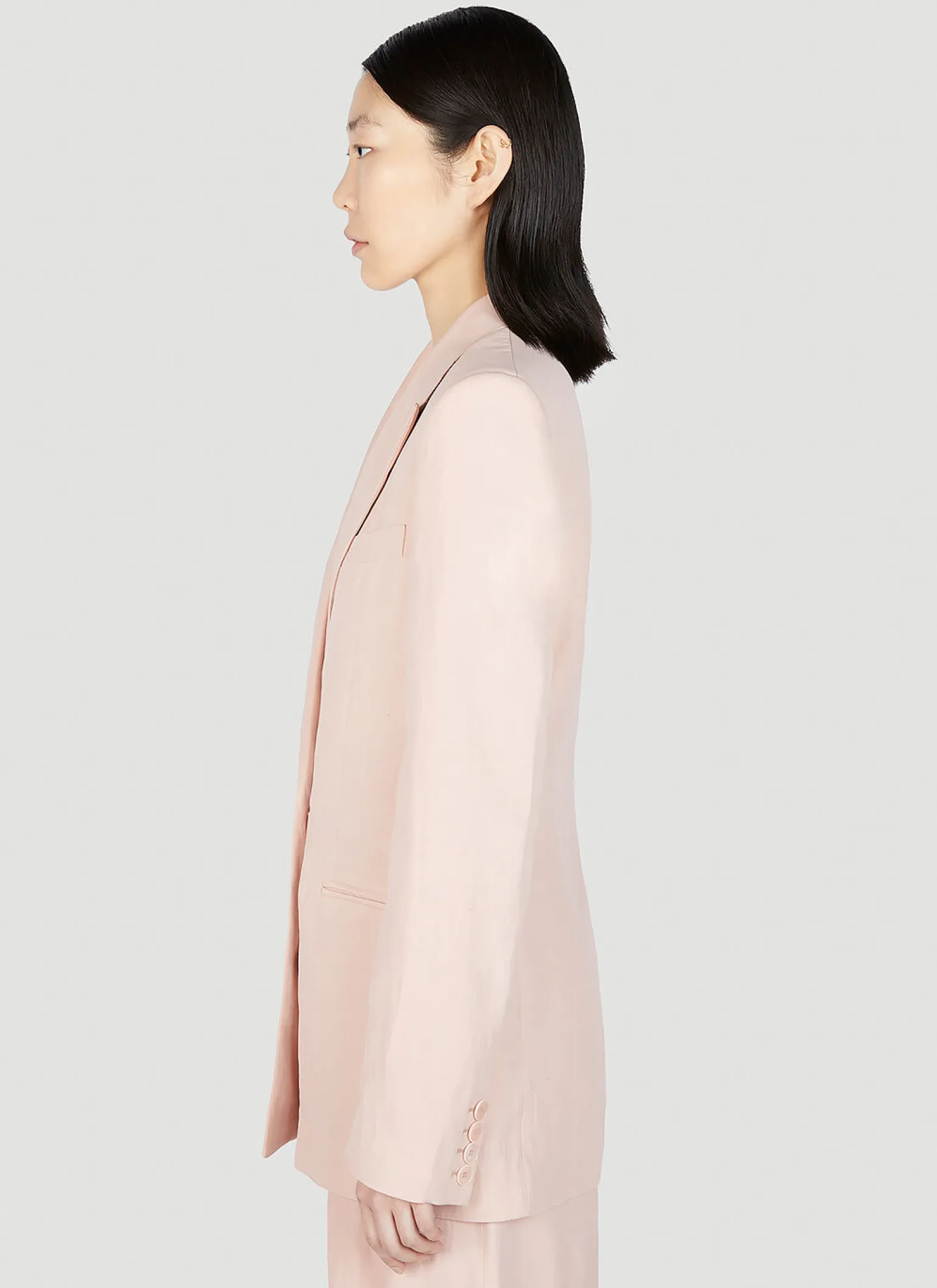 Relaxed Double Breasted Blazer