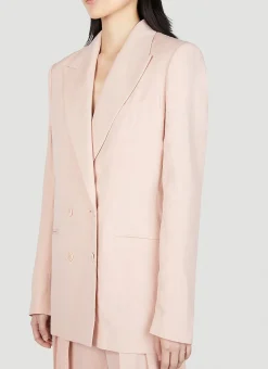 Relaxed Double Breasted Blazer