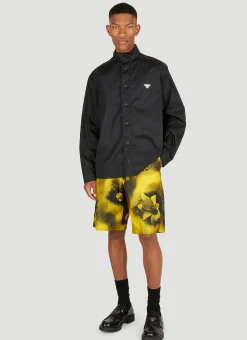 Re-Nylon Graphic Print Shorts