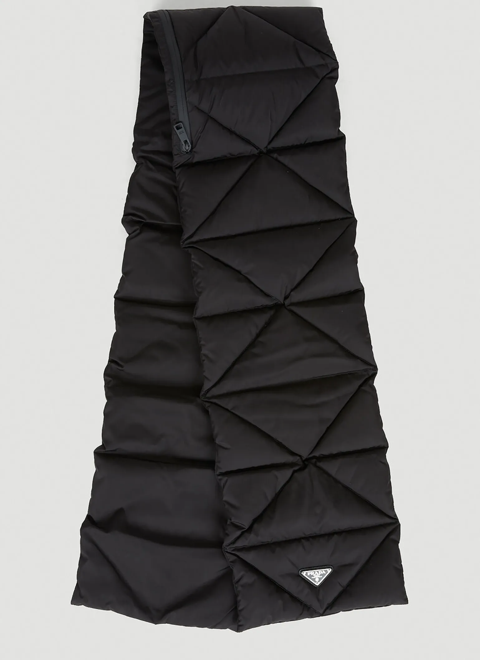 Re-Nylon Quilted Hooded Scarf