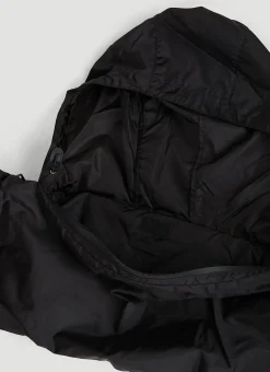 Re-Nylon Quilted Hooded Scarf