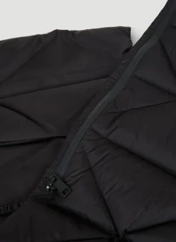 Re-Nylon Quilted Hooded Scarf