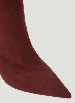 Reus Suede High Heel Boots