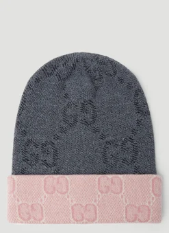 Reversible Gg Beanie Hat