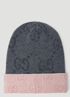 Reversible Gg Beanie Hat