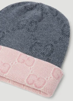 Reversible Gg Beanie Hat