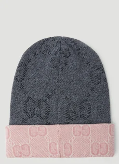 Reversible Gg Beanie Hat