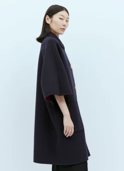 Reversible Horsebit Chain Coat