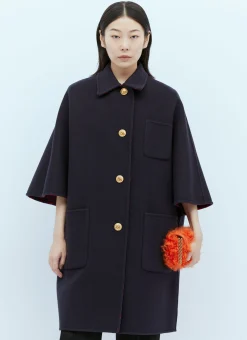Reversible Horsebit Chain Coat