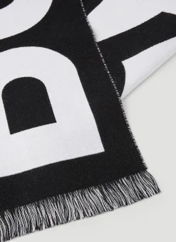 Reversible Logo Scarf
