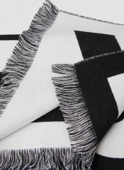 Reversible Logo Scarf