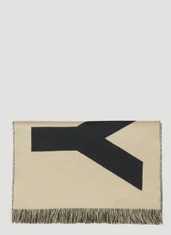 Reversible Logo Scarf