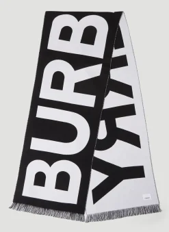Reversible Logo Scarf