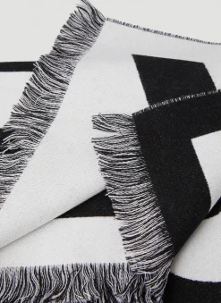 Reversible Logo Scarf