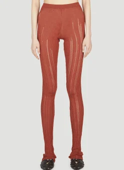 Ribbed Knitwear Leggings