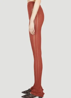 Ribbed Knitwear Leggings