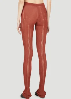 Ribbed Knitwear Leggings