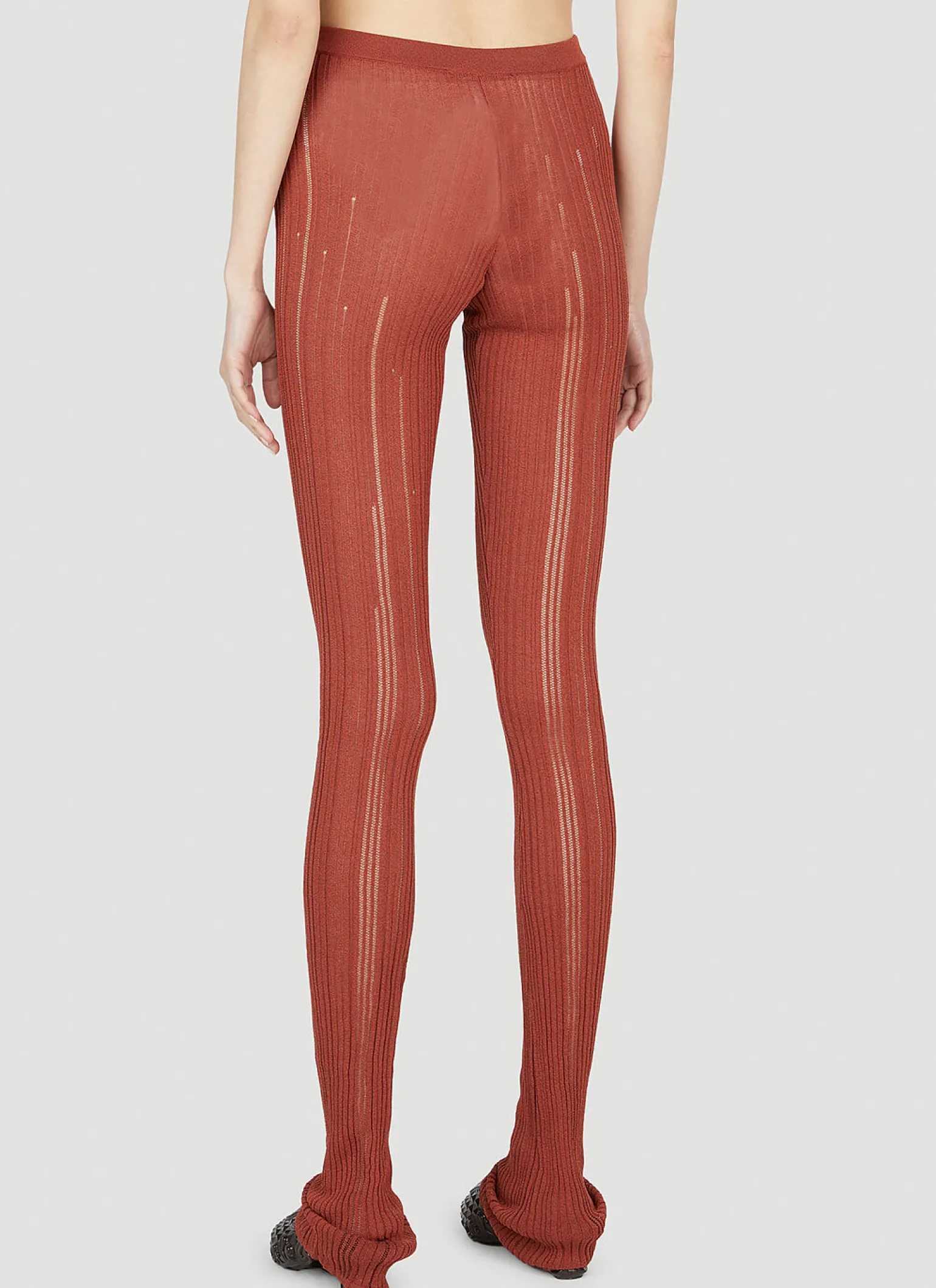 Ribbed Knitwear Leggings