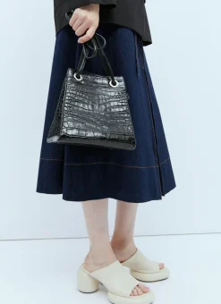 Rita Bucket Leather Handbag
